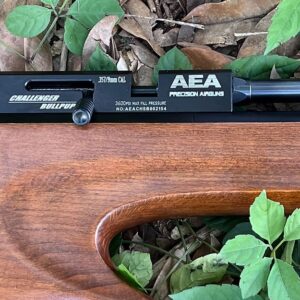 Alternative view of AEA Precision Airgun Challenger Bullpup With Regulator Installed