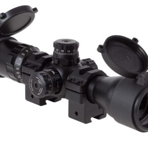 UTG BugBuster 3-12X32 Scope, 1/3 MOA AO, Mil-dot Reticle, Med. Dovetail Rings