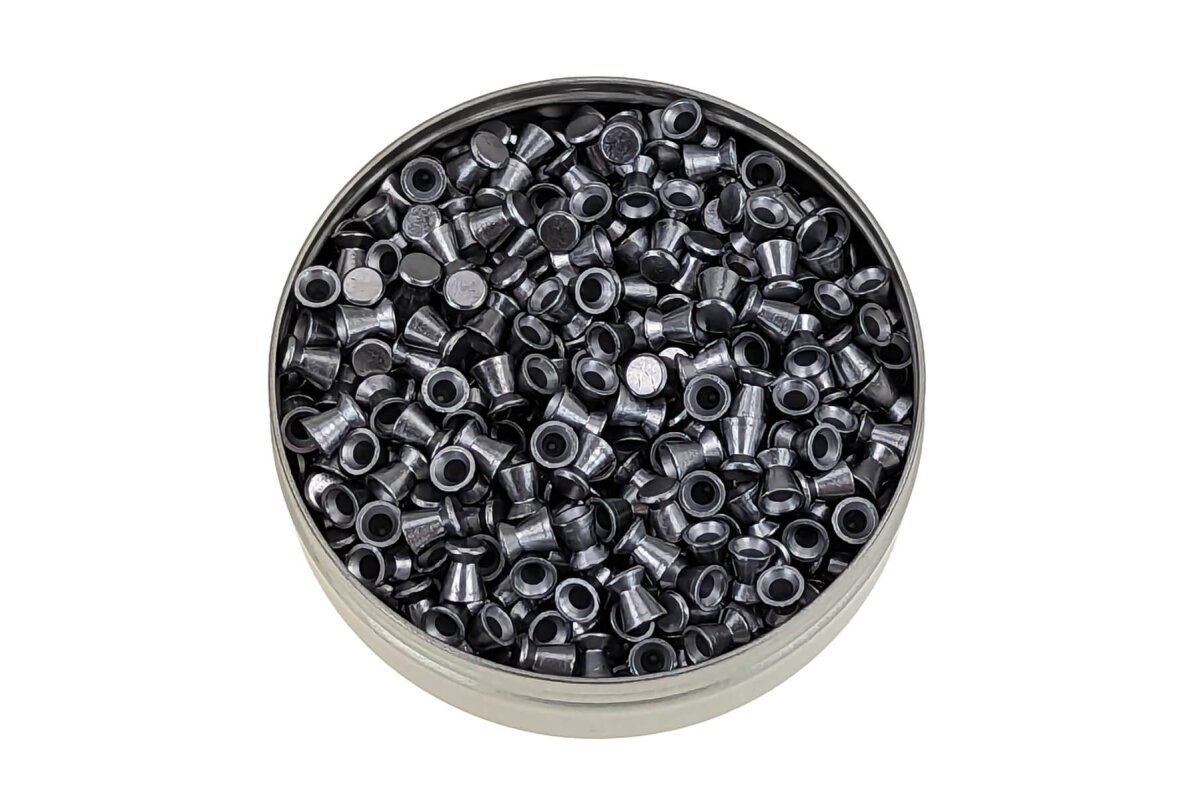 ahg-Premium Match Pellets 4,51 mm 0,53 g, 500 Flachkopf Diabolos – Bild 2