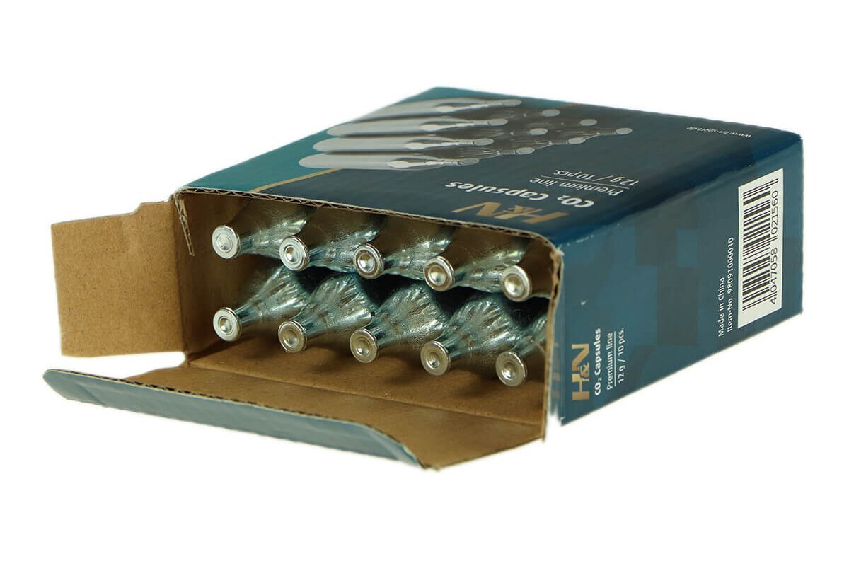 H&N CO2 Kapseln 10 Stück a 12g – Bild 2