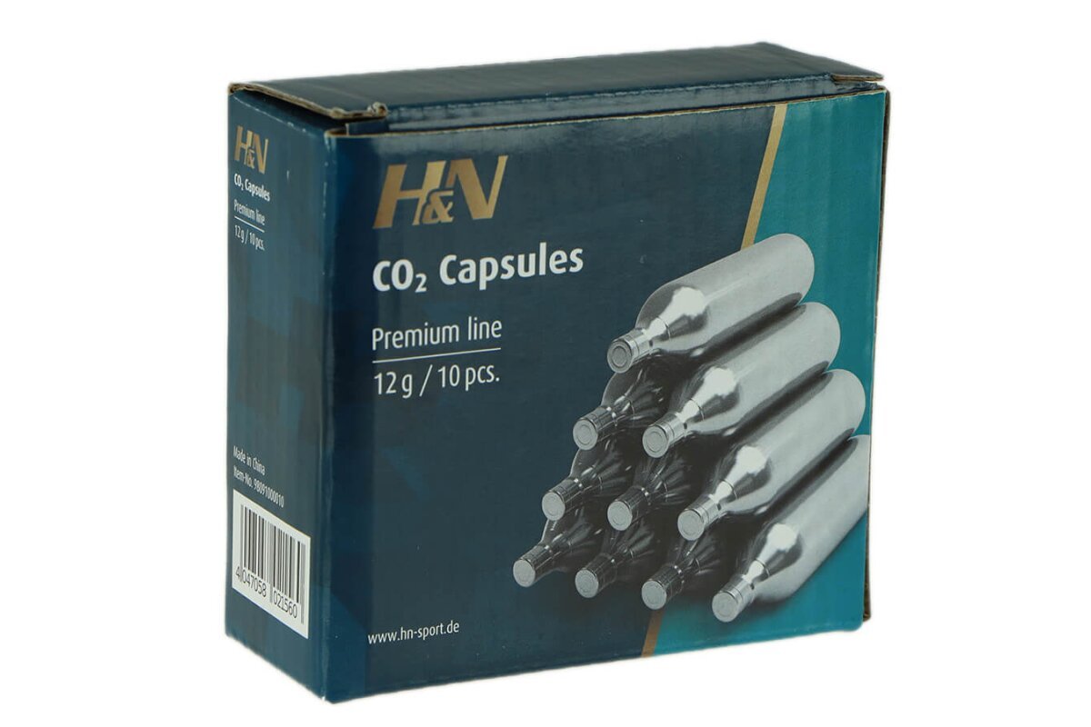 H&N CO2 Kapseln 10 Stück a 12g