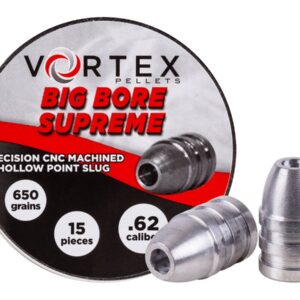 Hatsan Vortex Big Bore Supreme Slugs .62 Cal, 650gr - 15ct