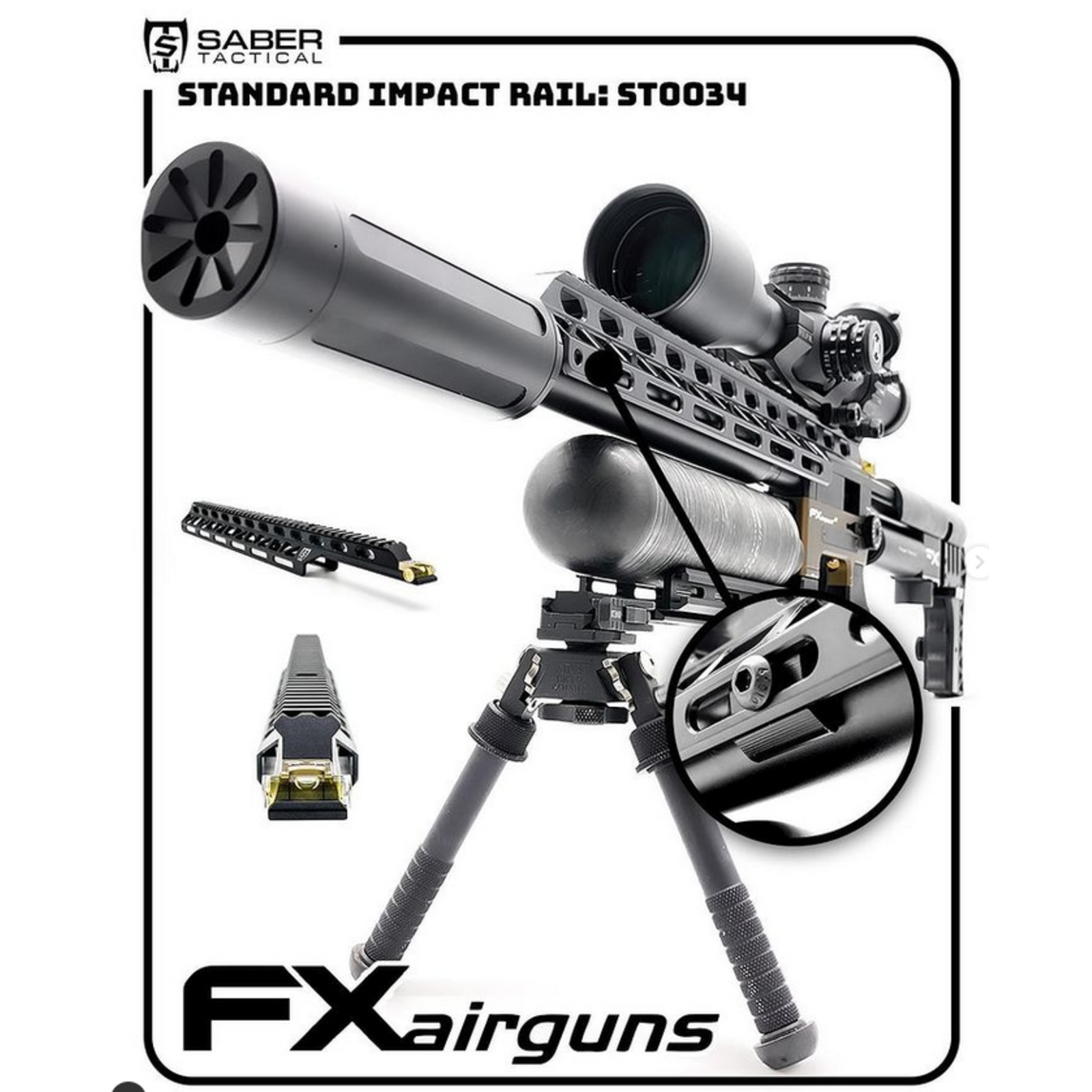 Top Rail Support (TRS) for FX Impact – Bild 4