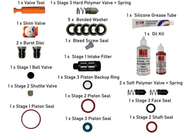 Service Kit Hill Compressor 100 hours – Bild 2