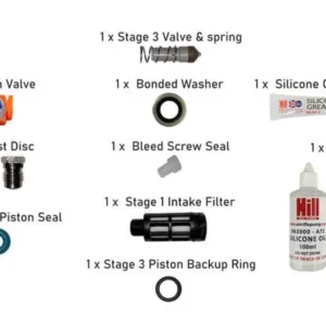 Alternative view of Service Kit Hill Compressor 50 hours