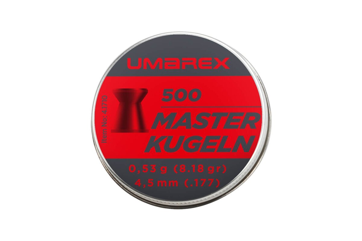 Umarex Masterkugeln Flachkopf Diabolo 500St., 4,5mm